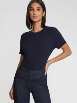 PAULE KA Pull Manches Courtes En Point Fantaisie -PAULE KA Boutique paule ka 22H412PU48 699 3 scaled