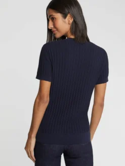 PAULE KA Pull Manches Courtes En Point Fantaisie -PAULE KA Boutique paule ka 22H412PU48 699 4 scaled