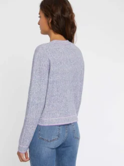 PAULE KA Cardigan En Maille Moulinée, Boutons Perle 8 PAULE KA Cardigan En Maille Moulinée, Boutons Perle -PAULE KA Boutique paule ka 22H420CA14 502 4 scaled