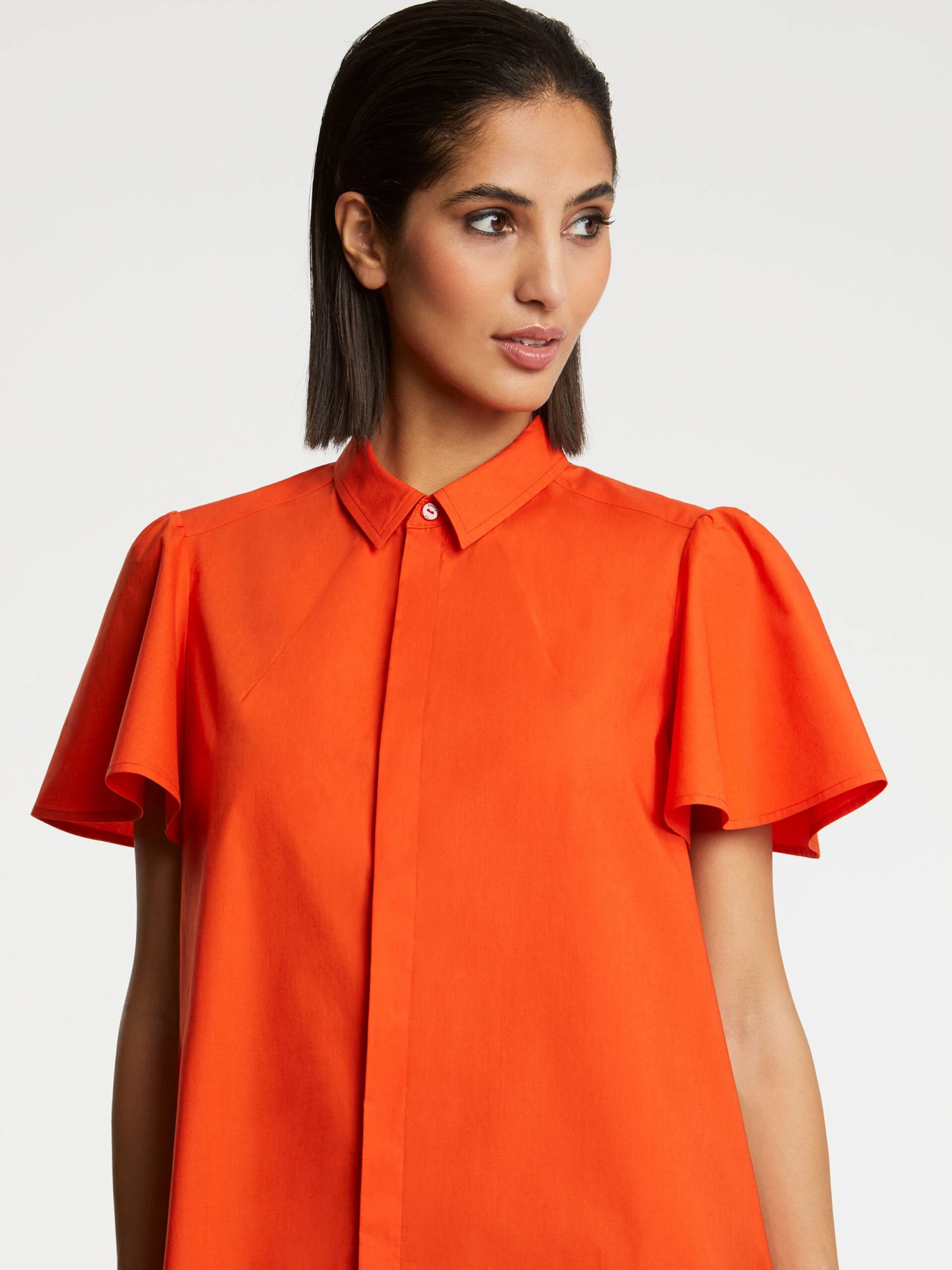 PAULE KA Robe Courte En Popeline De Coton Stretch 2 PAULE KA Robe Courte En Popeline De Coton Stretch – Image 2