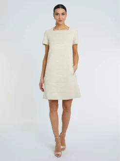 PAULE KA Robe Droite En Tweed