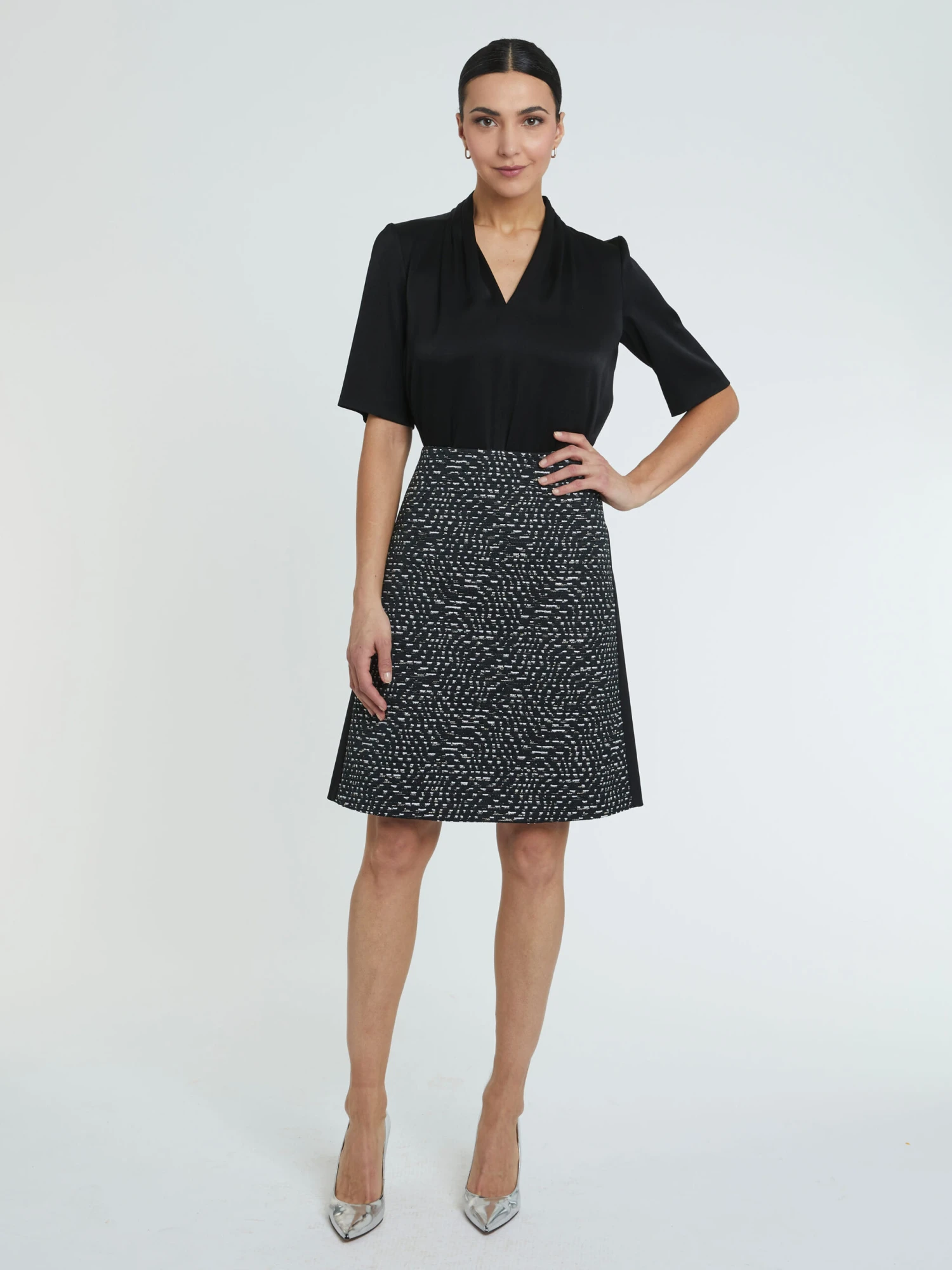 PAULE KA JUPE EN TWEED 1 PAULE KA JUPE EN TWEED