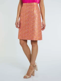PAULE KA Jupe En Jacquard Multicolore