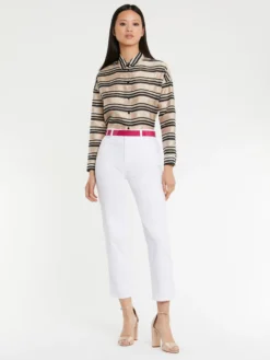 PAULE KA Chemisier à Rayures Bayadères 6 PAULE KA Chemisier à Rayures Bayadères -PAULE KA Boutique paule ka 23E154C013 3590 3 scaled