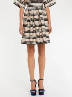 PAULE KA Jupe à Rayures Bayadères 6 PAULE KA Jupe à Rayures Bayadères -PAULE KA Boutique paule ka 23E154J08 3590 3 scaled