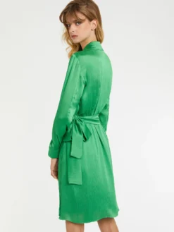 PAULE KA Robe Portefeuille En Crêpe Fluide -PAULE KA Boutique paule ka 23E163R097 720 4 scaled