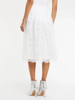 PAULE KA Jupe Midi En Tulle Brodé -PAULE KA Boutique paule ka 23E166J08 102 4 scaled