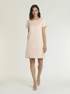 PAULE KA ROBE COURTE EN SATIN DUCHESSE