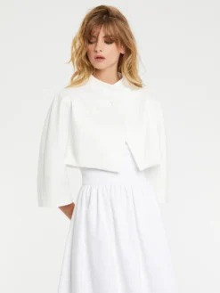 PAULE KA VESTE EN SATIN DUCHESSE -PAULE KA Boutique paule ka 23E169V28 102 3 scaled