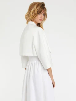 PAULE KA VESTE EN SATIN DUCHESSE -PAULE KA Boutique paule ka 23E169V28 102 4 scaled