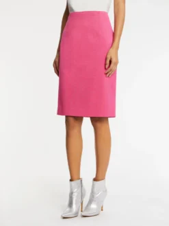 PAULE KA Jupe Droite En Ottoman Stretch 6 PAULE KA Jupe Droite En Ottoman Stretch -PAULE KA Boutique paule ka 23E182J12 438 3 scaled