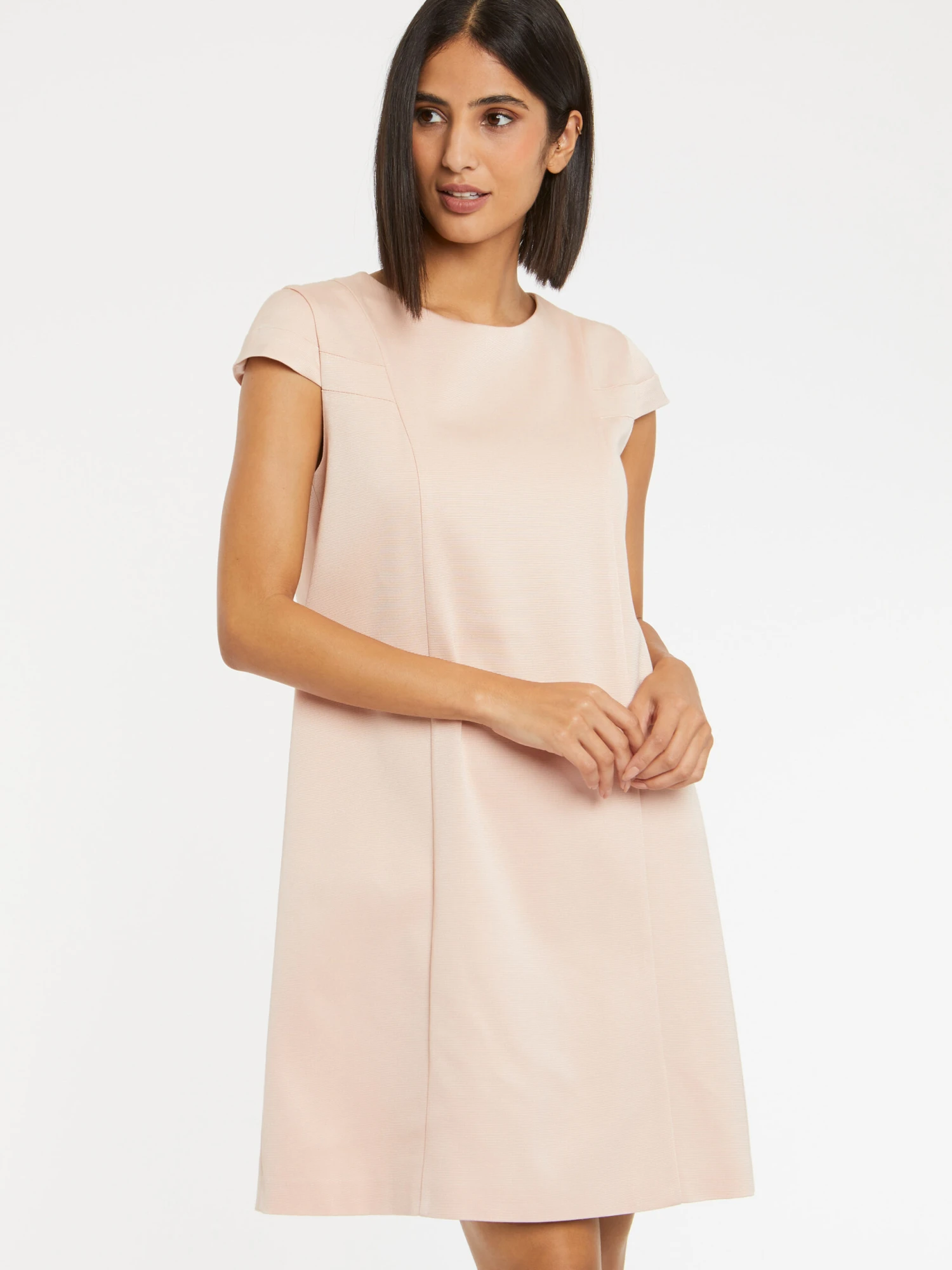 PAULE KA Robe Courte En Ottoman Stretch 3 PAULE KA Robe Courte En Ottoman Stretch – Image 3