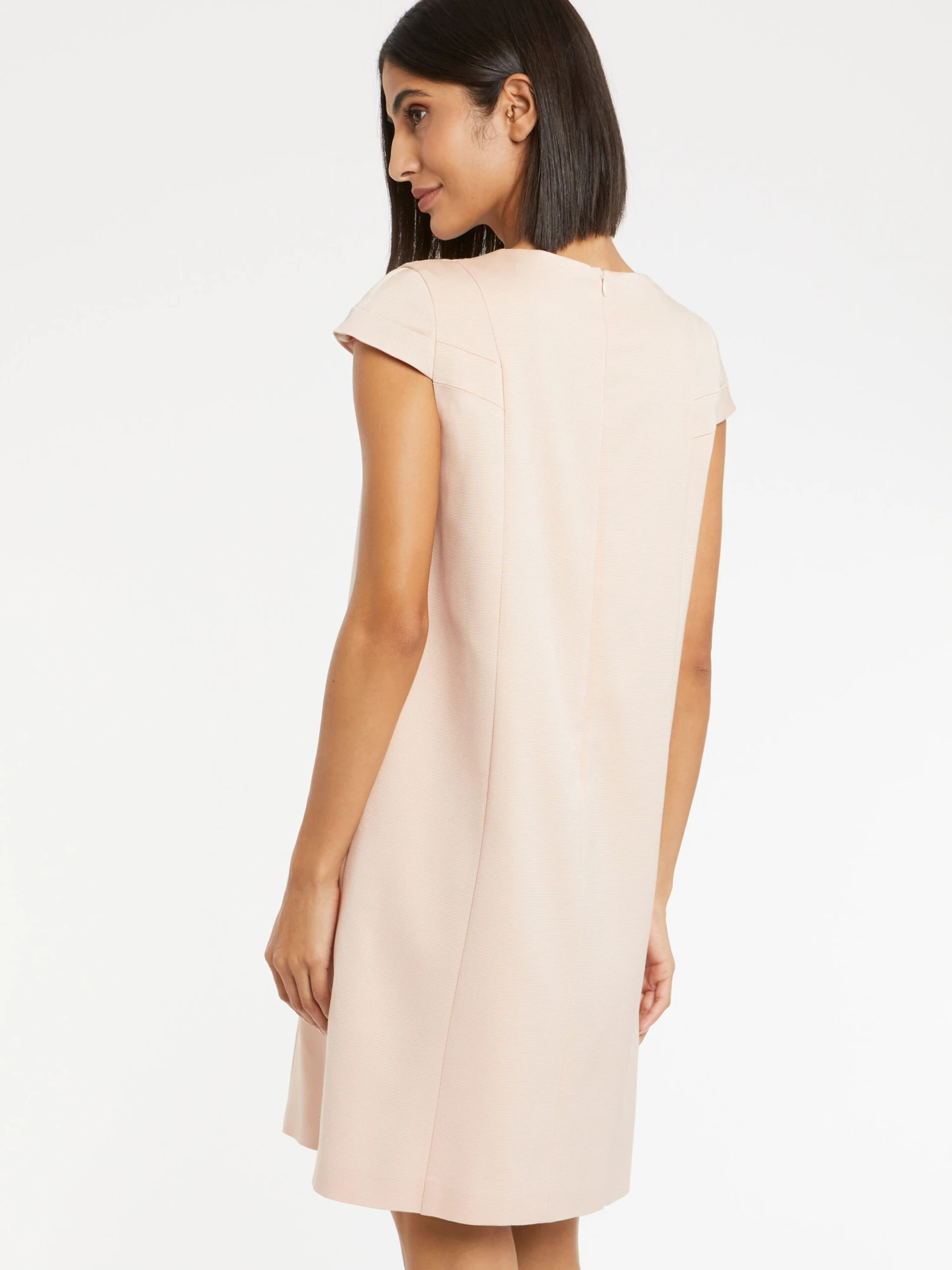 PAULE KA Robe Courte En Ottoman Stretch 4 PAULE KA Robe Courte En Ottoman Stretch – Image 4