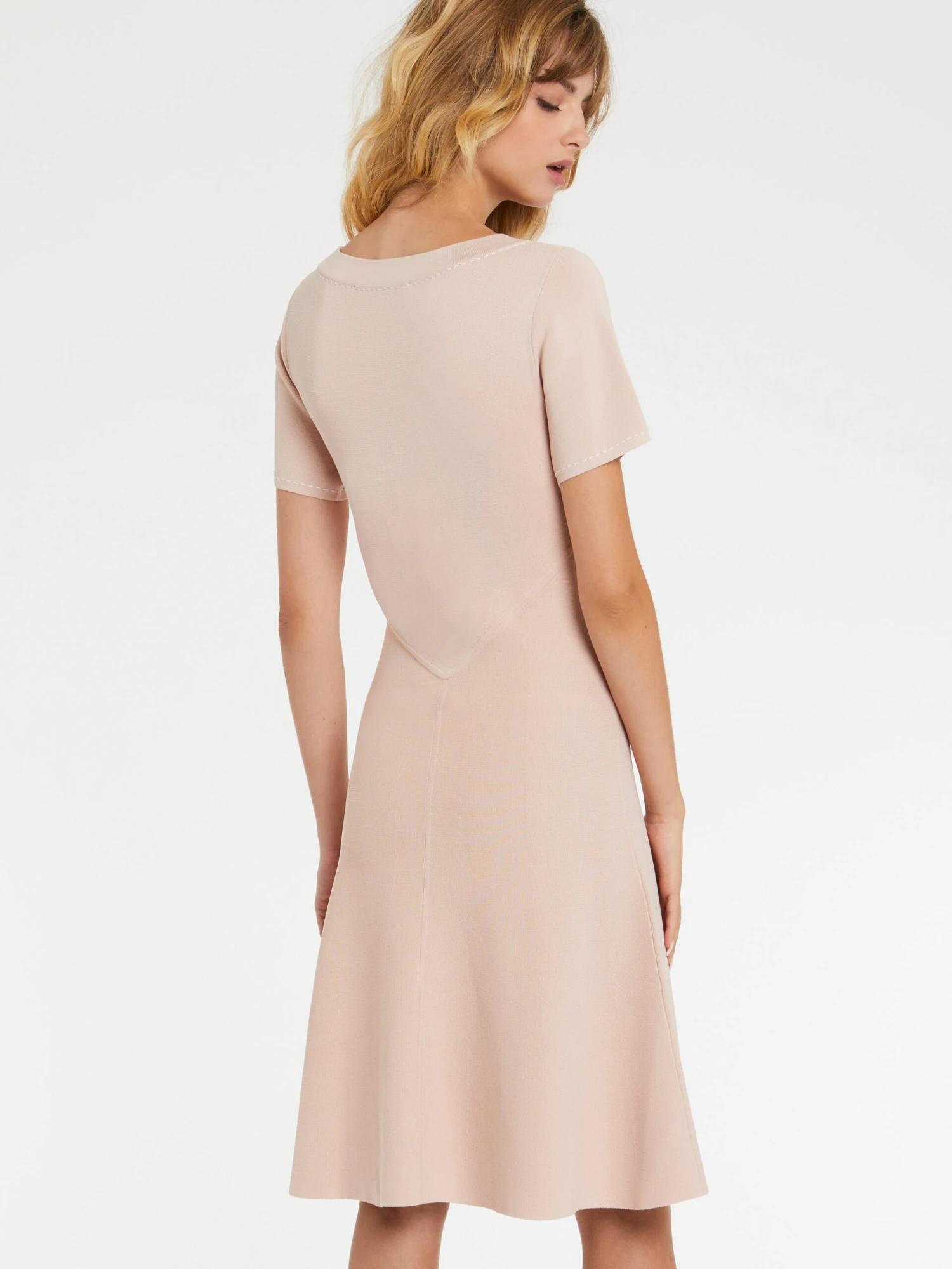 PAULE KA Robe Patineuse En Viscose Milano 4 PAULE KA Robe Patineuse En Viscose Milano – Image 4