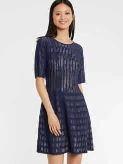 PAULE KA Robe En Viscose Ajoutée -PAULE KA Boutique paule ka 23E416RO06 696 3 scaled