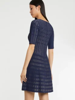 PAULE KA Robe En Viscose Ajoutée -PAULE KA Boutique paule ka 23E416RO06 696 4 scaled