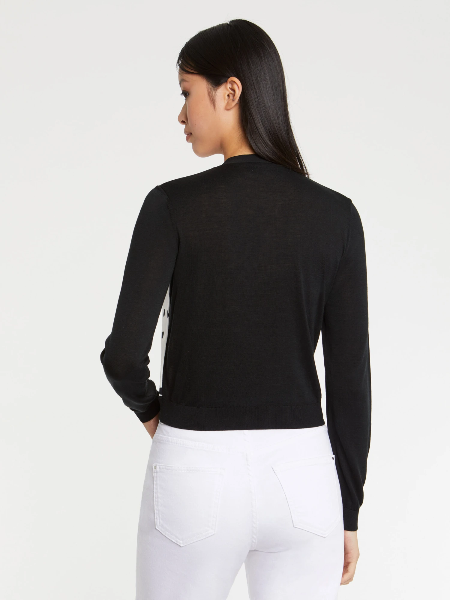 PAULE KA Cardigan En Soie Et Coton 4 PAULE KA Cardigan En Soie Et Coton – Image 4