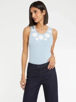 PAULE KA Débardeur En Coton 6 PAULE KA Débardeur En Coton -PAULE KA Boutique paule ka 23E421DE04 630 3 scaled