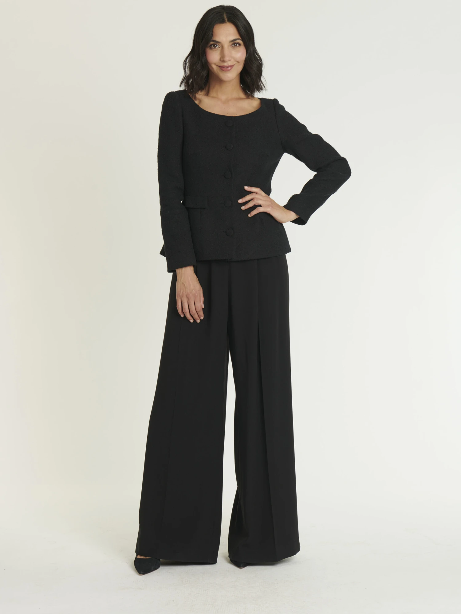 PAULE KA Veste En Coton Crêpe 3 PAULE KA Veste En Coton Crêpe – Image 3