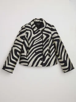 PAULE KA Veste Courte En Jacquard Zébré -PAULE KA Boutique paule ka 23H167V10 9914 6 scaled