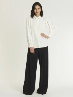 PAULE KA Chemise En Crêpe Envers Satin -PAULE KA Boutique paule ka 23H180C11 102 3 scaled